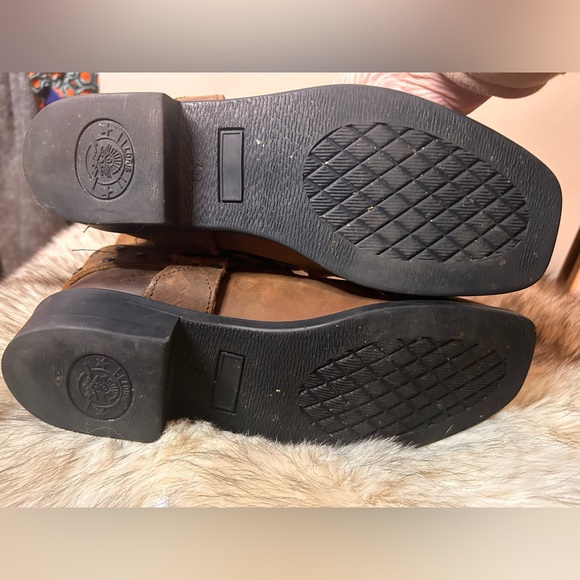 Lotus leather cowboy boots - Picture 5 of 15